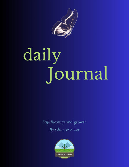 100-Day Recovery Journal (E-book) (Print-ready) - Clean & Sober