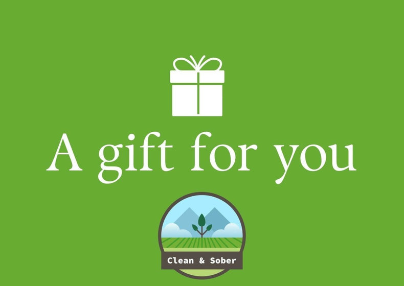 Clean & Sober Gift Card The Perfect Present for a Fresh Start! - Clean & Sober