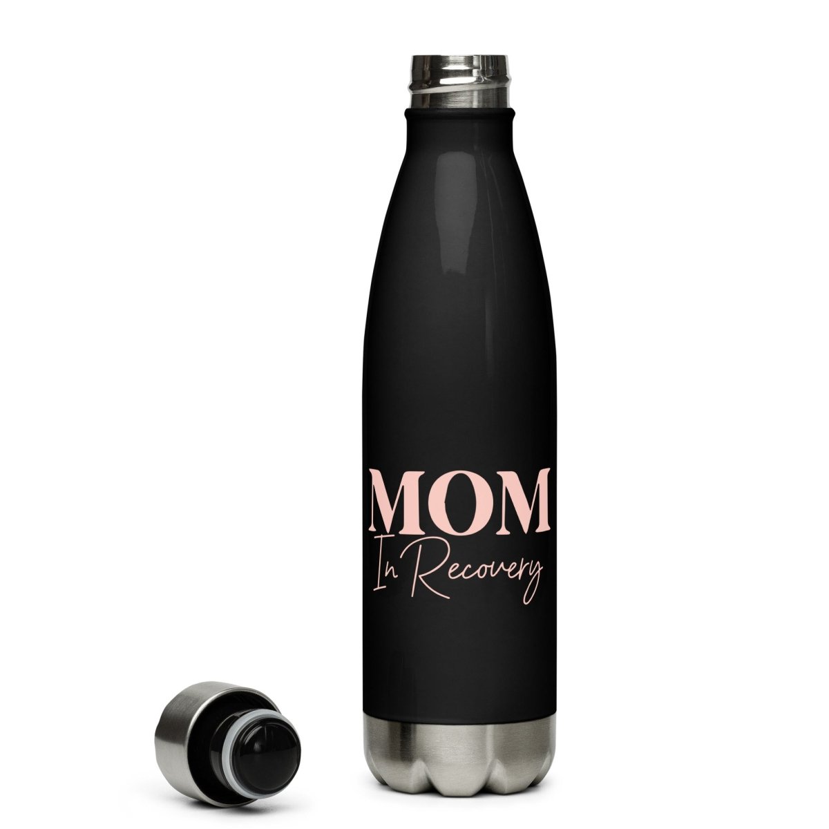 Mom in Recovery Water Bottle - Clean & Sober