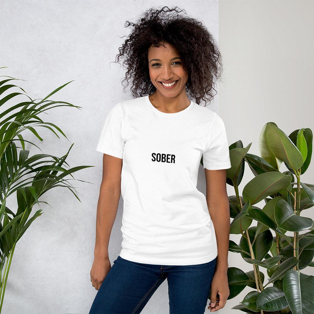 Sober Unisex t-shirt - Clean & Sober